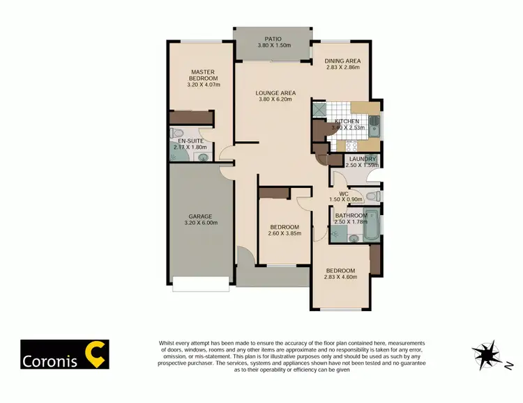 Floorplan of Homely villa listing, 6/391 Belmont Road, Belmont QLD 4153