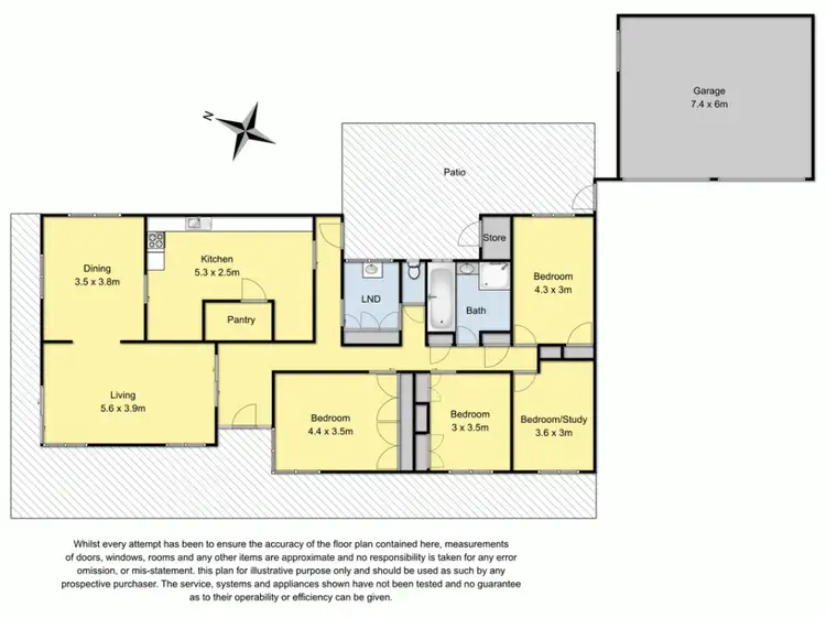 Floorplan of Homely house listing, 255 Forest Street South, Elliminyt VIC 3250