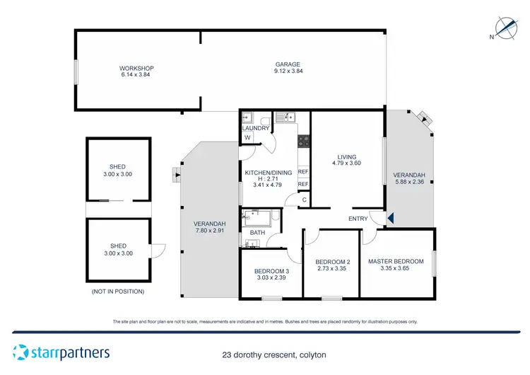 Floorplan of Homely house listing, 23 Dorothy Crescent, Colyton NSW 2760