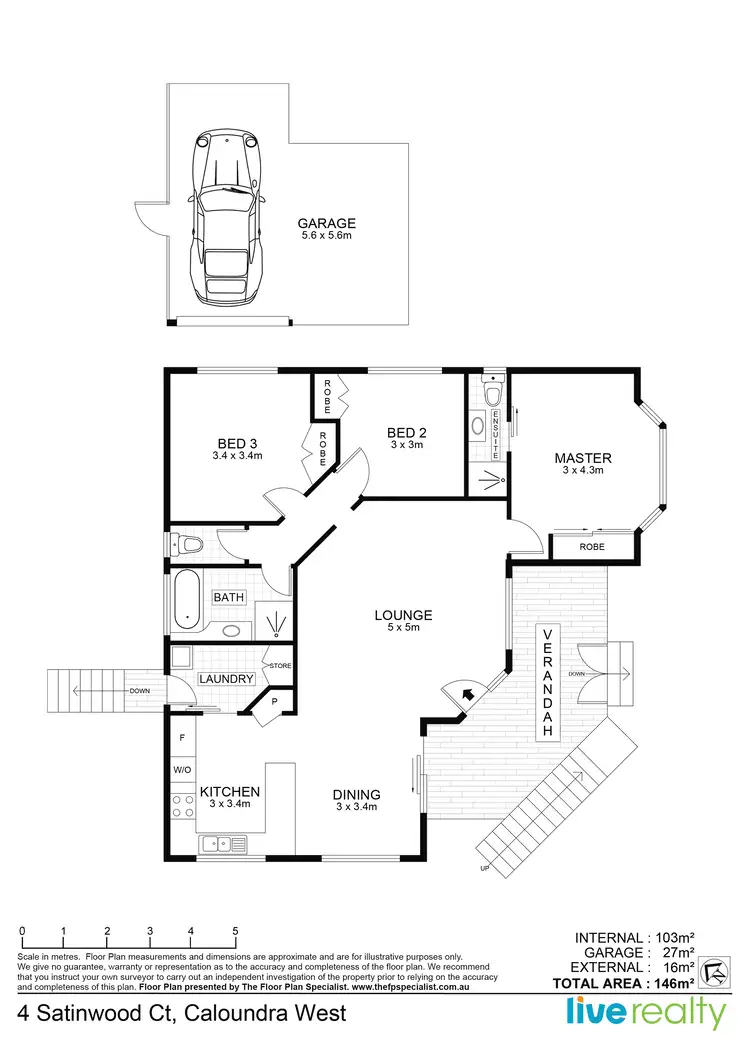 Floorplan of Homely house listing, 4 Satinwood Court, Caloundra West QLD 4551