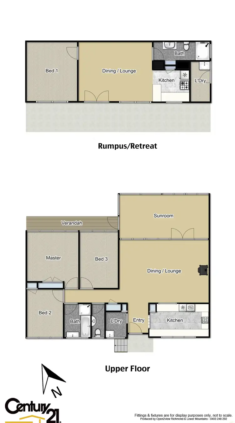 Floorplan of Homely house listing, 46 Ross Crescent, Blaxland NSW 2774