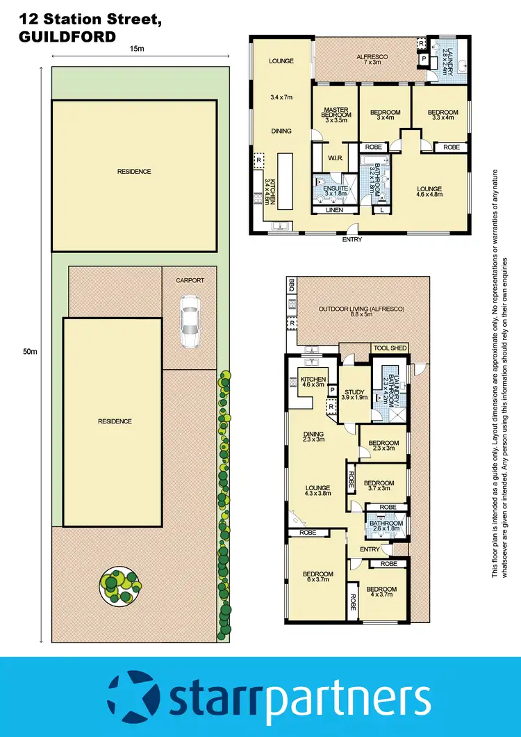 Floorplan of Homely house listing, 12 Station Street, Guildford NSW 2161