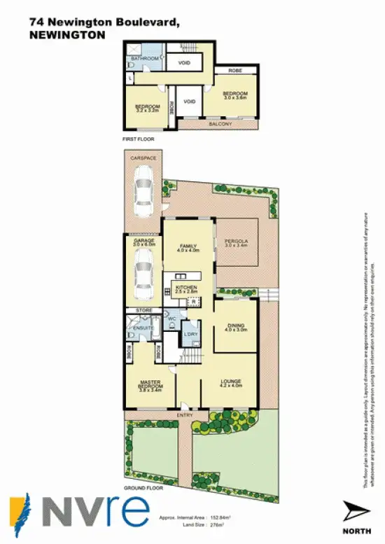 Floorplan of Homely house listing, 74 Newington Boulevard, Newington NSW 2127