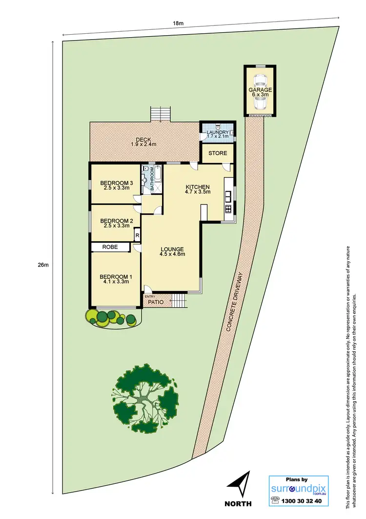 Floorplan of Homely house listing, 7 Yawl Place, Seven Hills NSW 2147