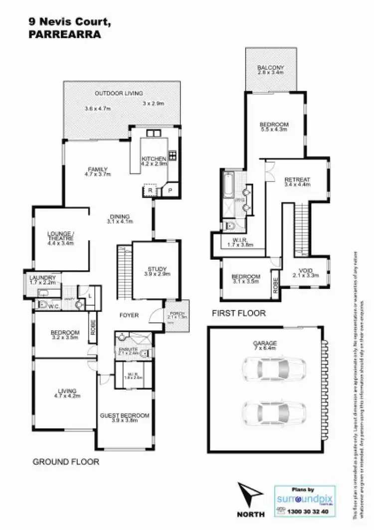 Floorplan of Homely house listing, 9 Nevis Court, Kawana Island QLD 4575