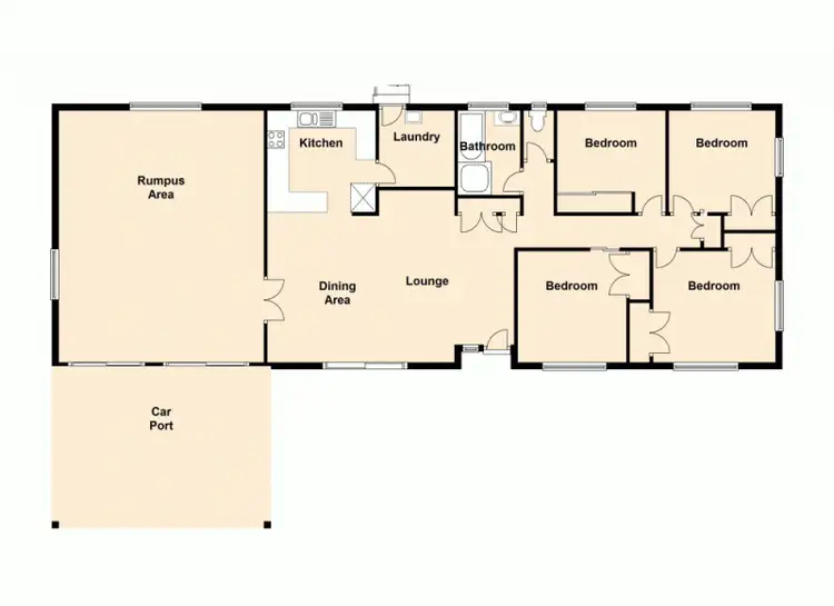 Floorplan of Homely house listing, 4 Tombondan Crescent, Ferny Hills QLD 4055