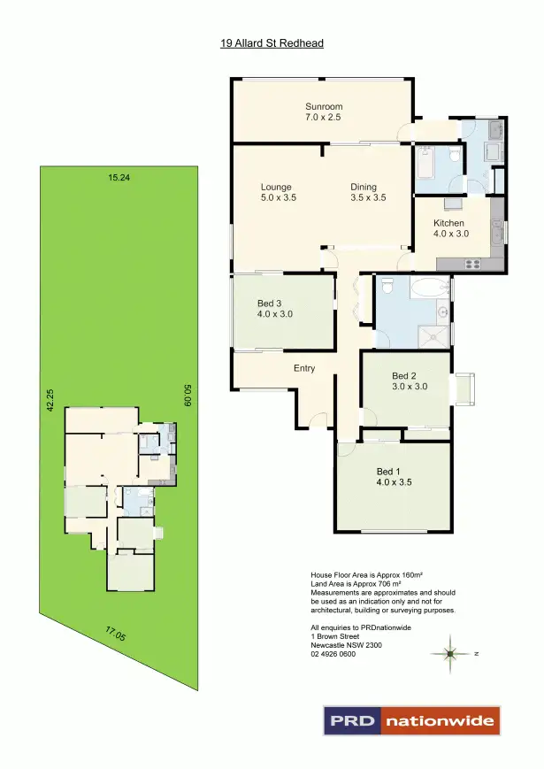 Floorplan of Homely house listing, 19 Allard Street, Redhead NSW 2290