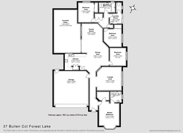 Floorplan of Homely house listing, 37 Bullen Cct, Forest Lake QLD 4078