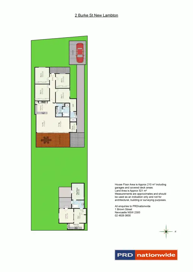 Floorplan of Homely house listing, 2 Burke Street, New Lambton NSW 2305