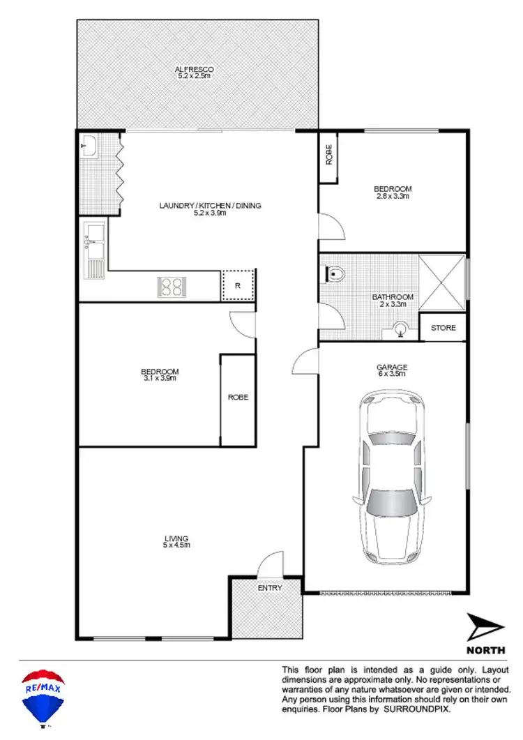 Floorplan of Homely villa listing, 4/12 Jamieson Street, Emu Plains NSW 2750