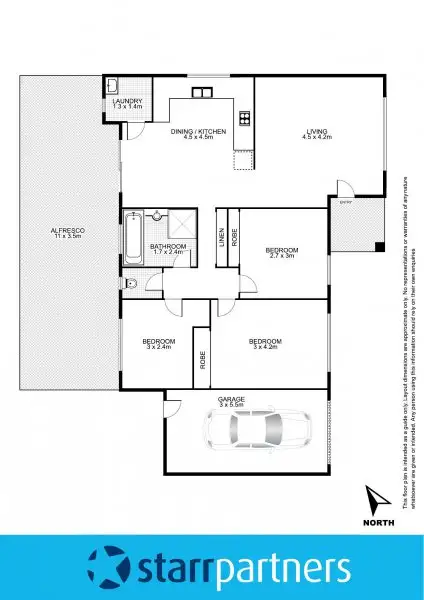 Floorplan of Homely house listing, 10 Whipbird Place, Erskine Park NSW 2759