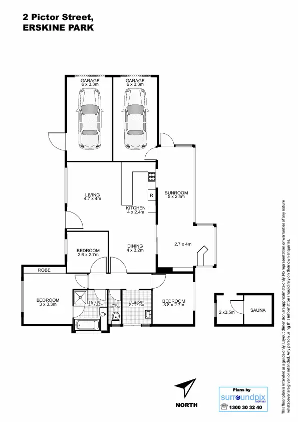 Floorplan of Homely house listing, 2 Pictor Street, Erskine Park NSW 2759