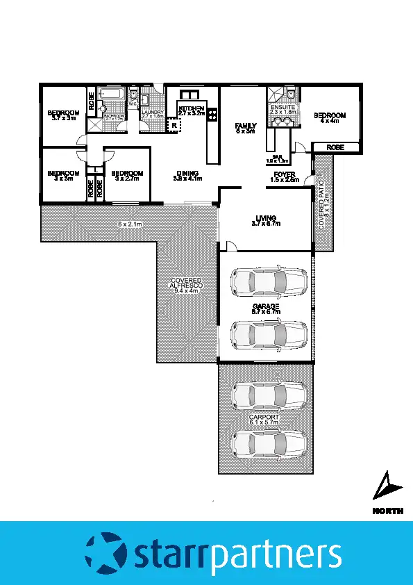 Floorplan of Homely house listing, 21 Woodview Road, Oxley Park NSW 2760