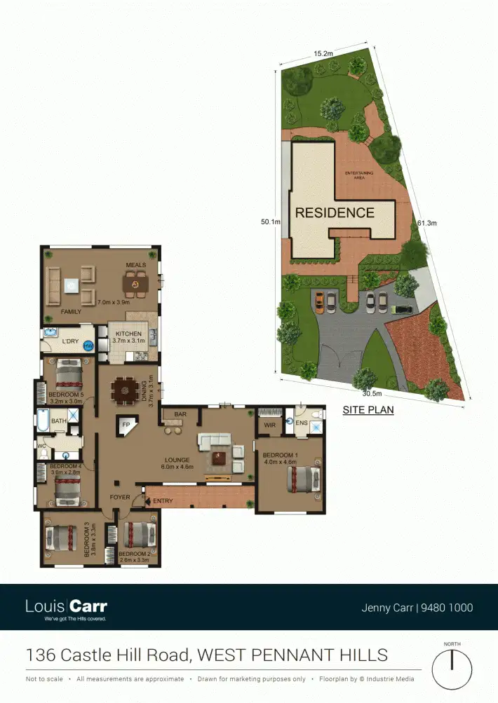 Floorplan of Homely house listing, 136 Castle Hill Road, West Pennant Hills NSW 2125