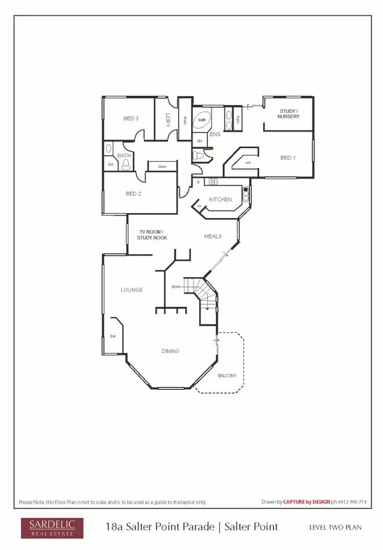 Floorplan of Homely house listing, 18A SALTER POINT PARADE, Salter Point WA 6152
