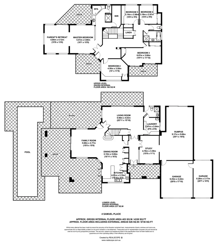 Floorplan of Homely house listing, 4 Samuel Place, Sinnamon Park QLD 4073