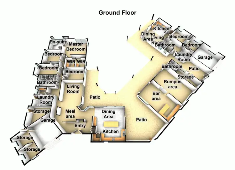Floorplan of Homely house listing, 7-9 Dolphin Drive, Bongaree QLD 4507