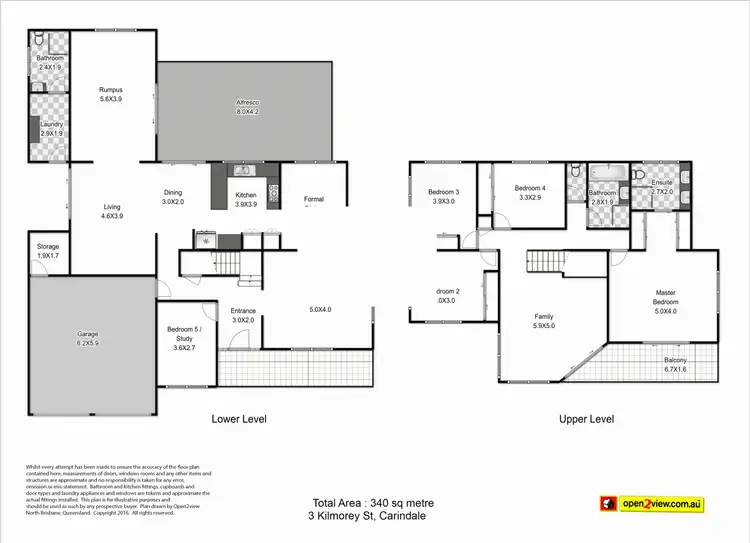 Floorplan of Homely house listing, 3 Kilmorey St, Carindale QLD 4152