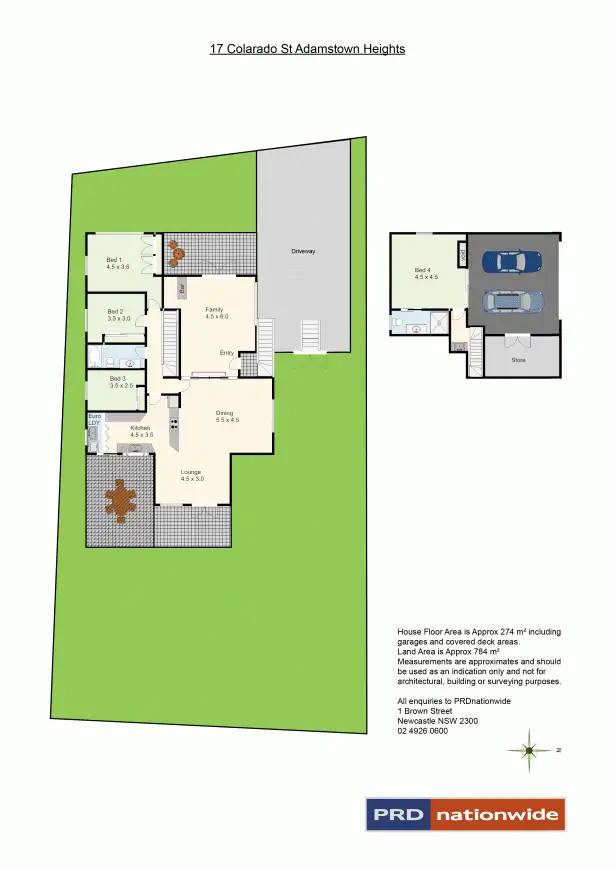 Floorplan of Homely house listing, OLD 17 Colarado Street, Adamstown Heights NSW 2289