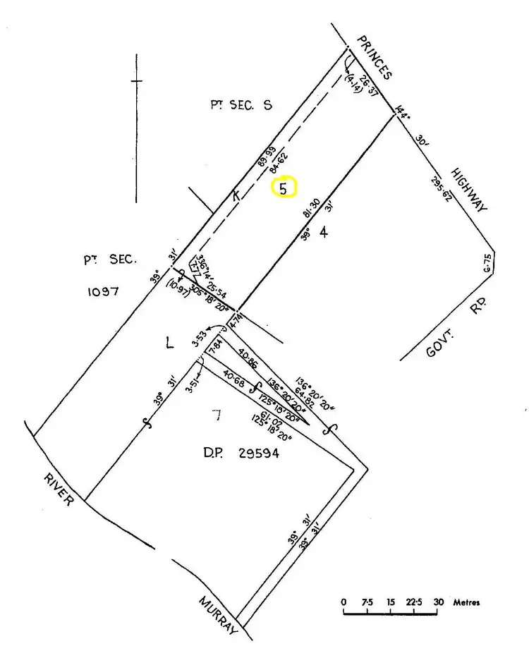 Floorplan of Homely land listing, 174 Princes Highway, Tailem Bend SA 5259