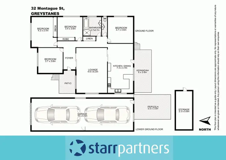 Floorplan of Homely house listing, 32 Montague Street, Greystanes NSW 2145