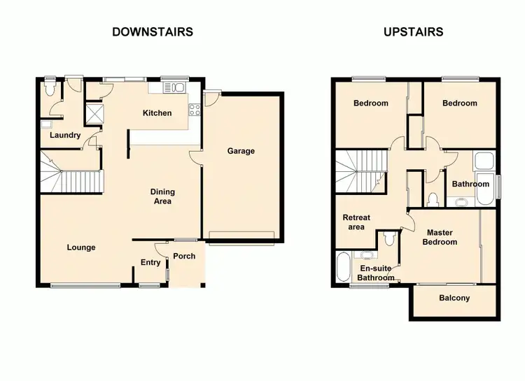 Floorplan of Homely townhouse listing, 46/128 Webster Road, Deception Bay QLD 4508