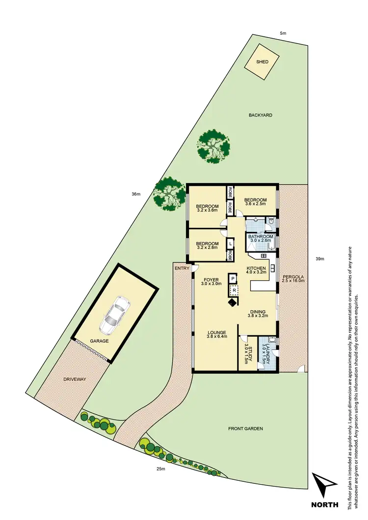 Floorplan of Homely house listing, 25 Kisdon Crescent, Prospect NSW 2148