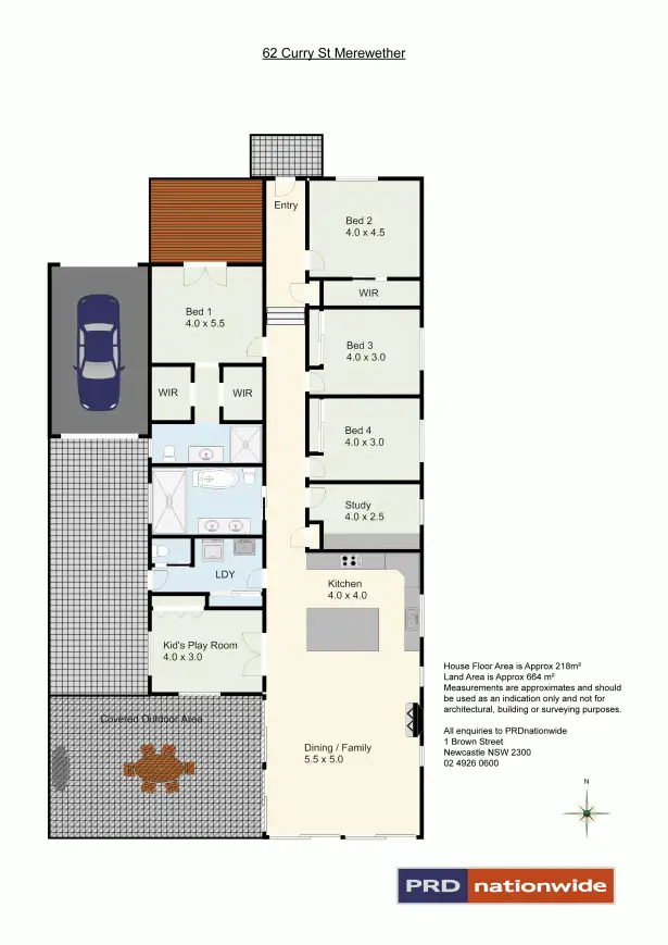 Floorplan of Homely house listing, 62 Curry Street, Merewether NSW 2291