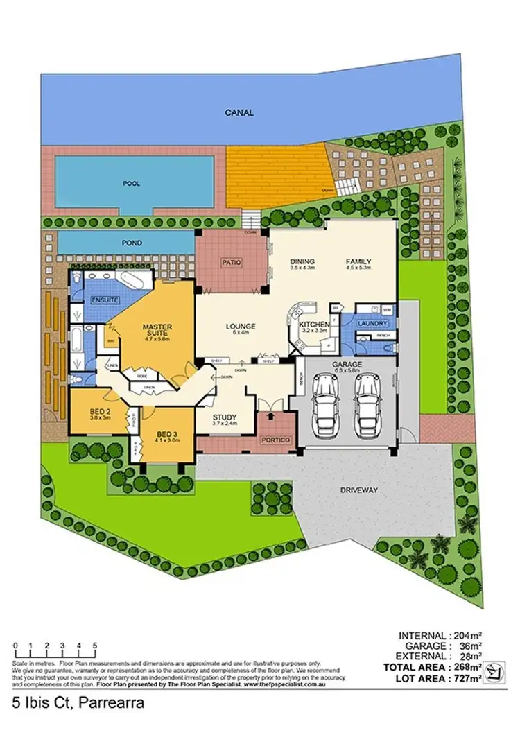 Floorplan of Homely house listing, 5 Ibis Court, Parrearra QLD 4575