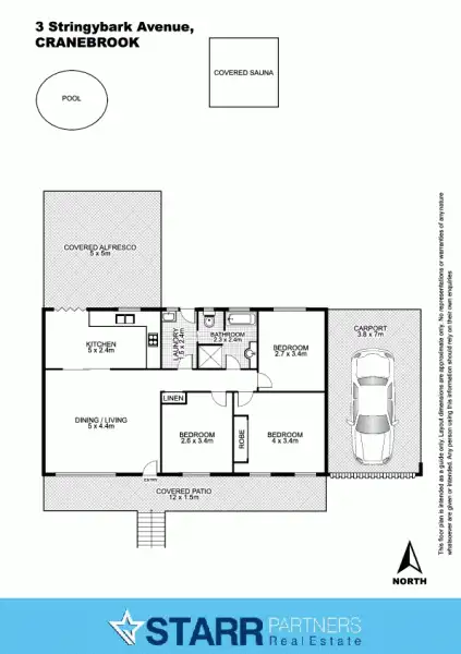 Floorplan of Homely house listing, 3 Stringybark Ave, Cranebrook NSW 2749