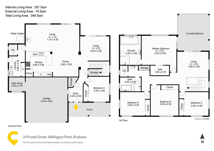 Floorplan of Homely house listing, 21 Prunda Circuit, Wellington Point QLD 4160