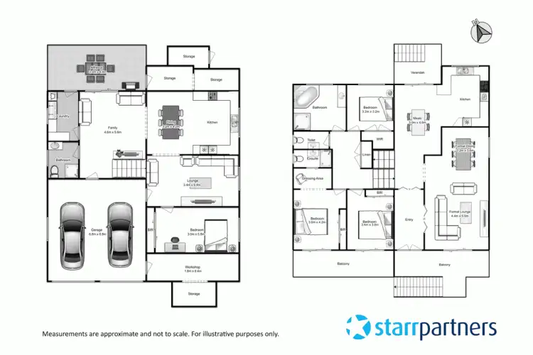 Floorplan of Homely house listing, 5 Salecich Pl, Bonnyrigg NSW 2177