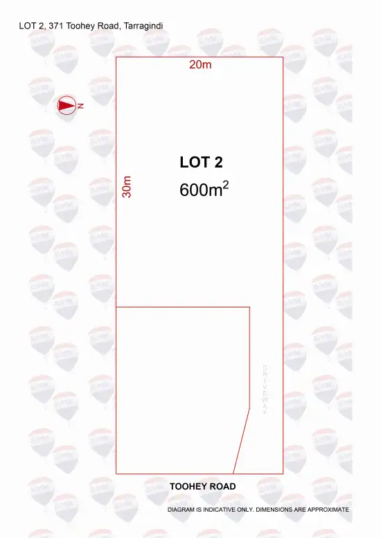 Floorplan of Homely land listing, (lot 2) 371 Toohey Road, Tarragindi QLD 4121
