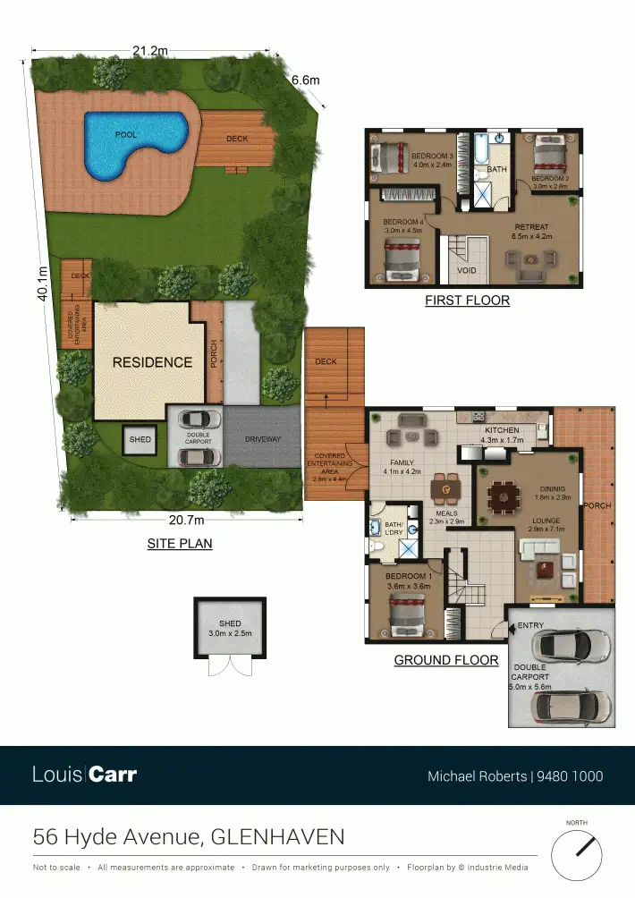Floorplan of Homely house listing, 56 Hyde Avenue, Glenhaven NSW 2156