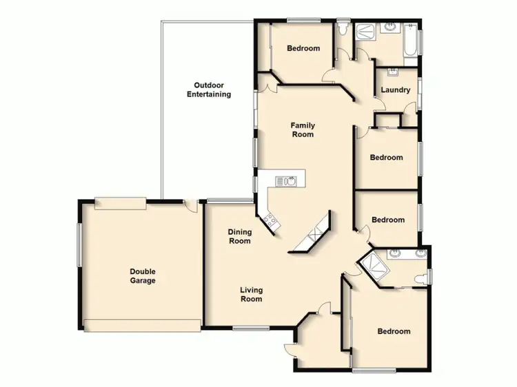 Floorplan of Homely house listing, 4 Christole Court, Carina QLD 4152