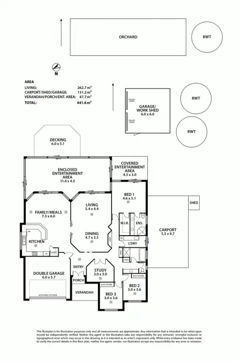 Floorplan of Homely house listing, 39 Yaktanga Way, Mount Barker SA 5251