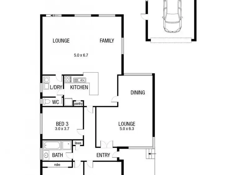 Floorplan of Homely house listing, 17 Raymond Street, Blackburn North VIC 3130