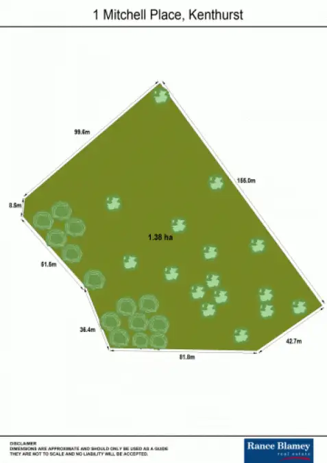 Floorplan of Homely rural property listing, 1 Mitchell Place, Kenthurst NSW 2156