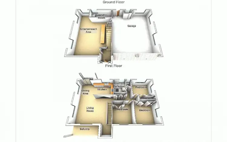 Floorplan of Homely house listing, 61 Cinderella Drive, Springwood QLD 4127