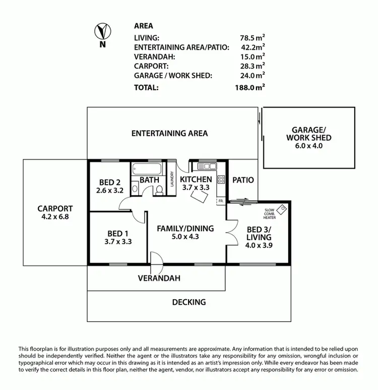 Floorplan of Homely house listing, 55 Britannia Road, Nairne SA 5252