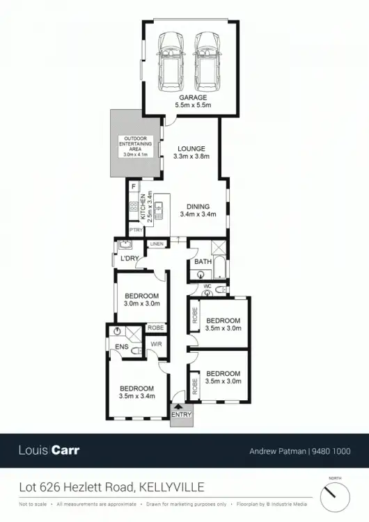 Floorplan of Homely house listing, Lot 626 Hezlett Road, Kellyville NSW 2155