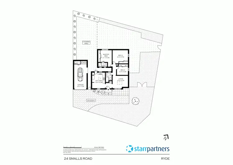 Floorplan of Homely house listing, 24 Smalls Rd, Ryde NSW 2112