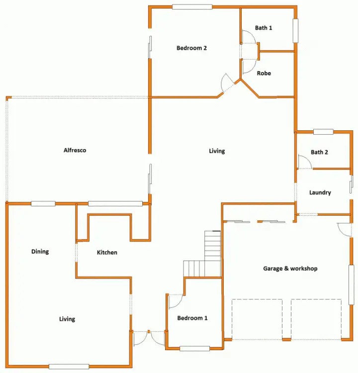Floorplan of Homely house listing, 70 Casuarina Crescent, Calamvale QLD 4116