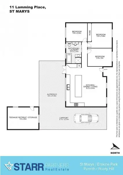 Floorplan of Homely house listing, 11 Lamming Place, St Marys NSW 2760