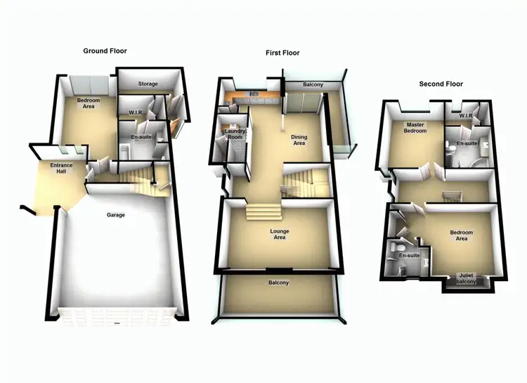 Floorplan of Homely house listing, 8/14 Pendraat Place, Hope Island QLD 4212