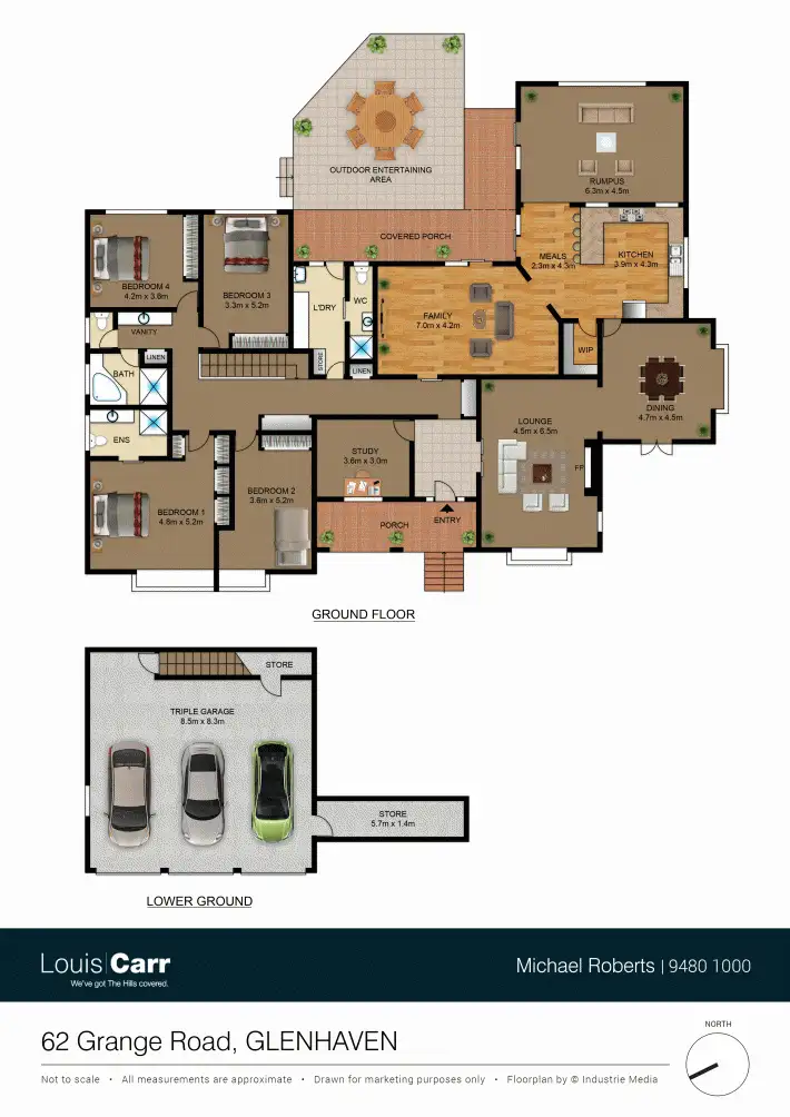 Floorplan of Homely house listing, 62 Grange Road, Glenhaven NSW 2156