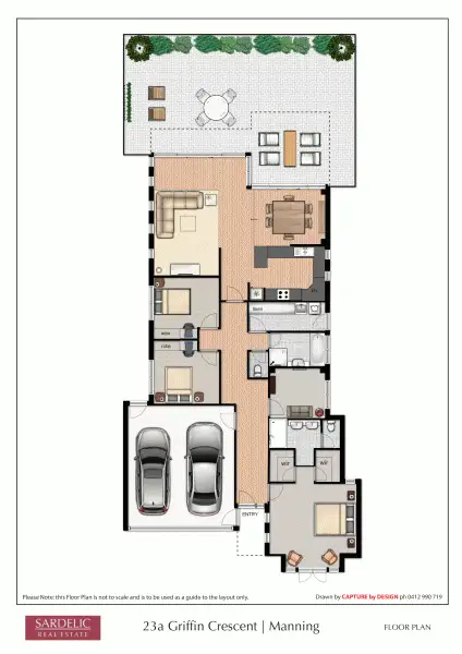 Floorplan of Homely house listing, 23a Griffin Crescent, Manning WA 6152
