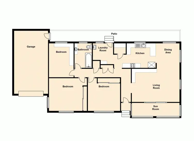 Floorplan of Homely house listing, 33 Hayes Street, Caboolture QLD 4510