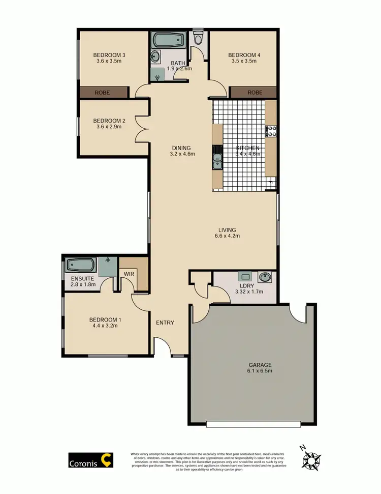 Floorplan of Homely house listing, 74 Windermere Way, Sippy Downs QLD 4556