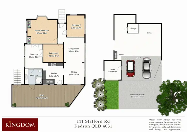 Floorplan of Homely house listing, 111 Stafford Rd, Kedron QLD 4031